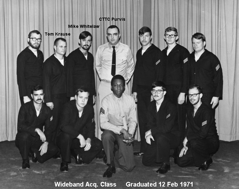 Corry Field CT School Class ?-71 &nbsp;February 1971 - Instructor:  CTTC Purvis