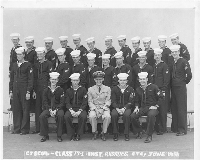 Imperial Beach (IB) Advanced Class 17-1-56(R) June 1956 - Instructor CTC Rhoades