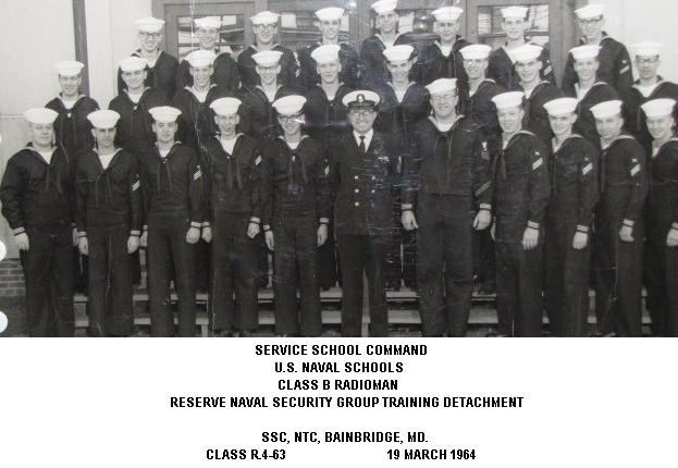 Bainbridge, MD &nbsp;&nbsp; CT School Class R-4-63 .. March 1964